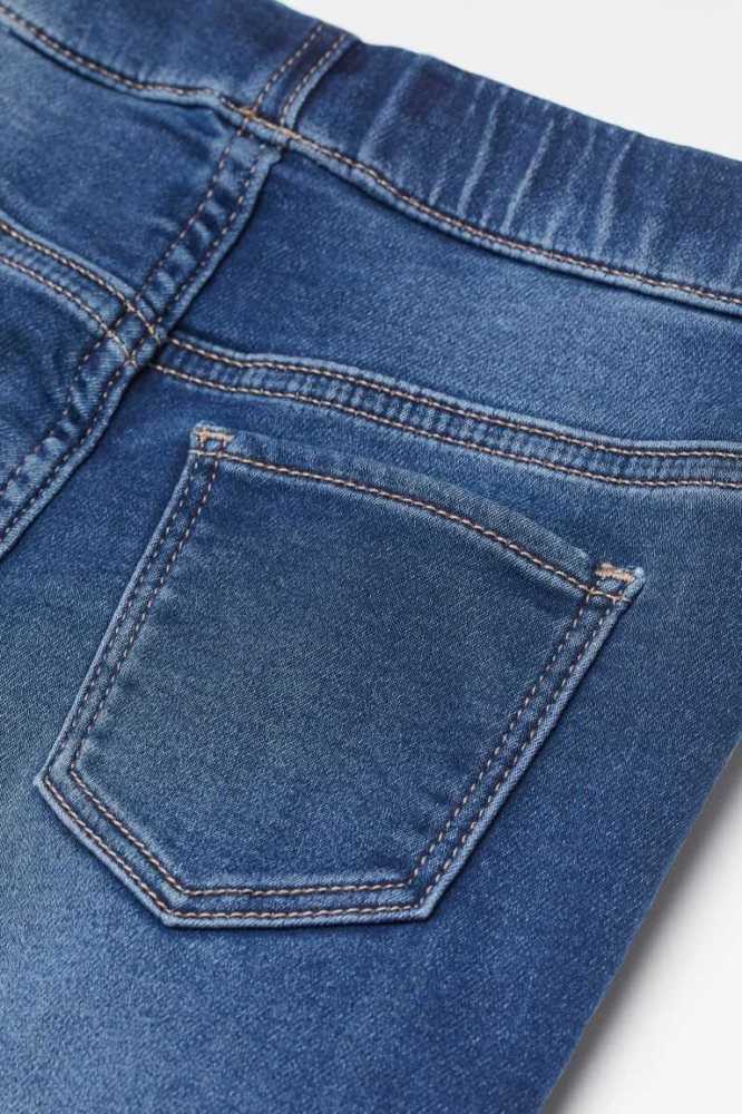 Leggins H&M Super Soft Denim Niños Azules | 810927BWE