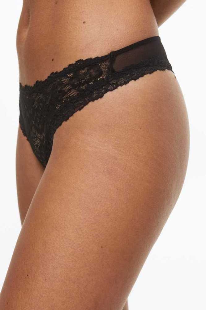 Lencería H&M 2-pack Brazilian Briefs Mujer Grises Verdes | 438529DPO