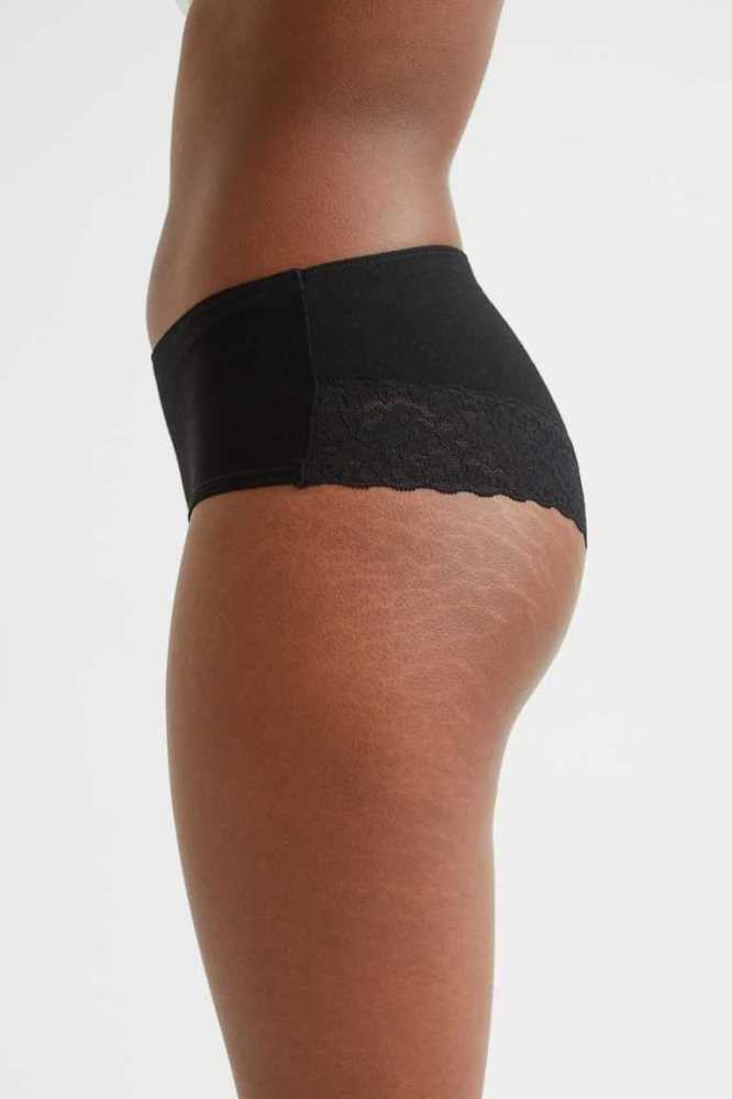 Lencería H&M 5-pack Hipster Briefs Mujer Grises Oscuro Blancos Rosas Claro | 704586GXD