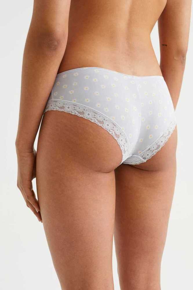 Lencería H&M 5-pack Hipster Briefs Mujer Azules Claro | 913725HJW