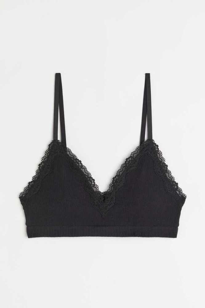 Lencería H&M Seamless Acolchado Bra Mujer Rosas | 640178IXG