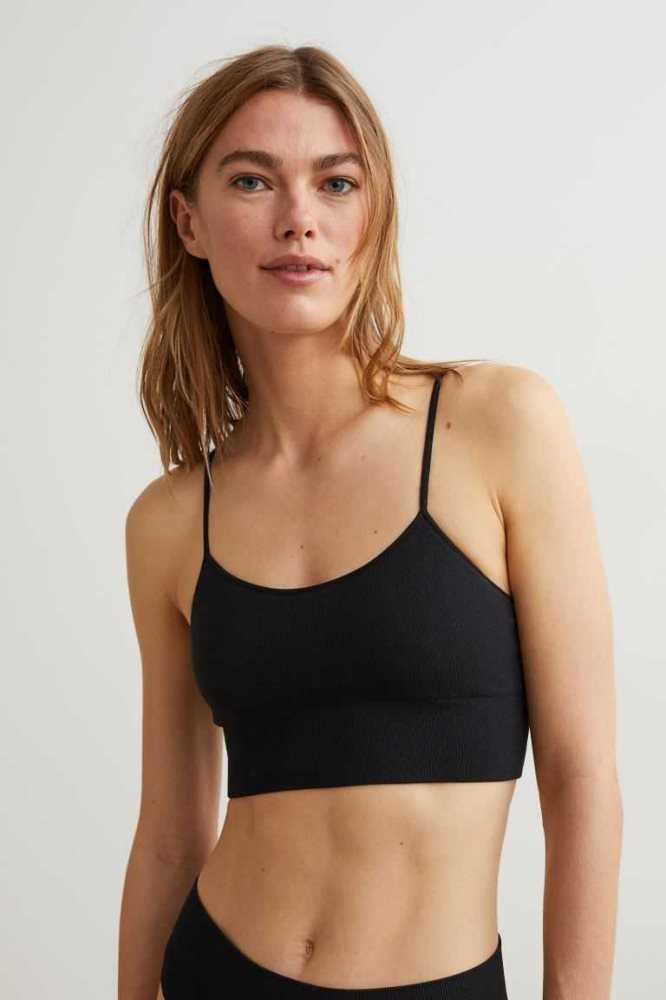 Lencería H&M Seamless Bralette Mujer Rosas | 219548CWX