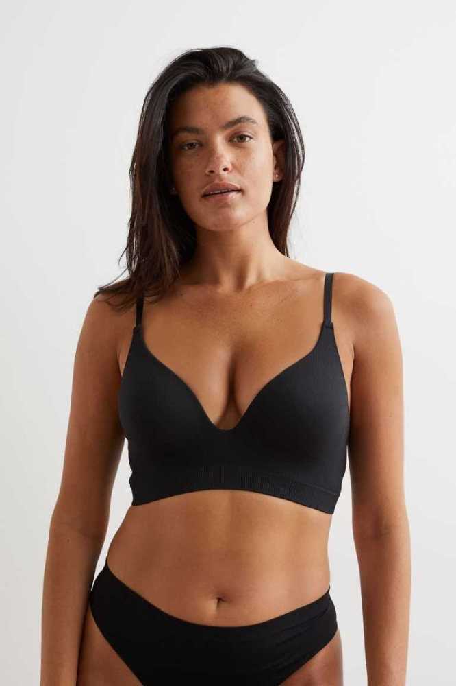 Lencería H&M Super Push-up Bra Mujer Grises Verdes | 972183KDF