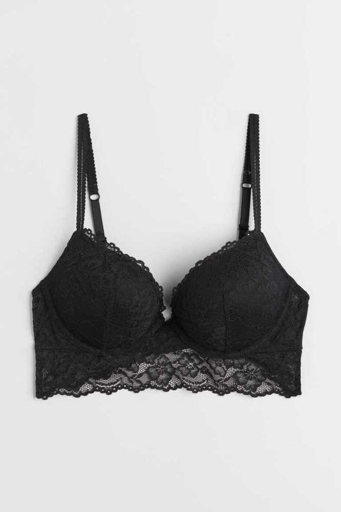 Lencería H&M Super Push-up Bralette Mujer Blancos | 495730WVN