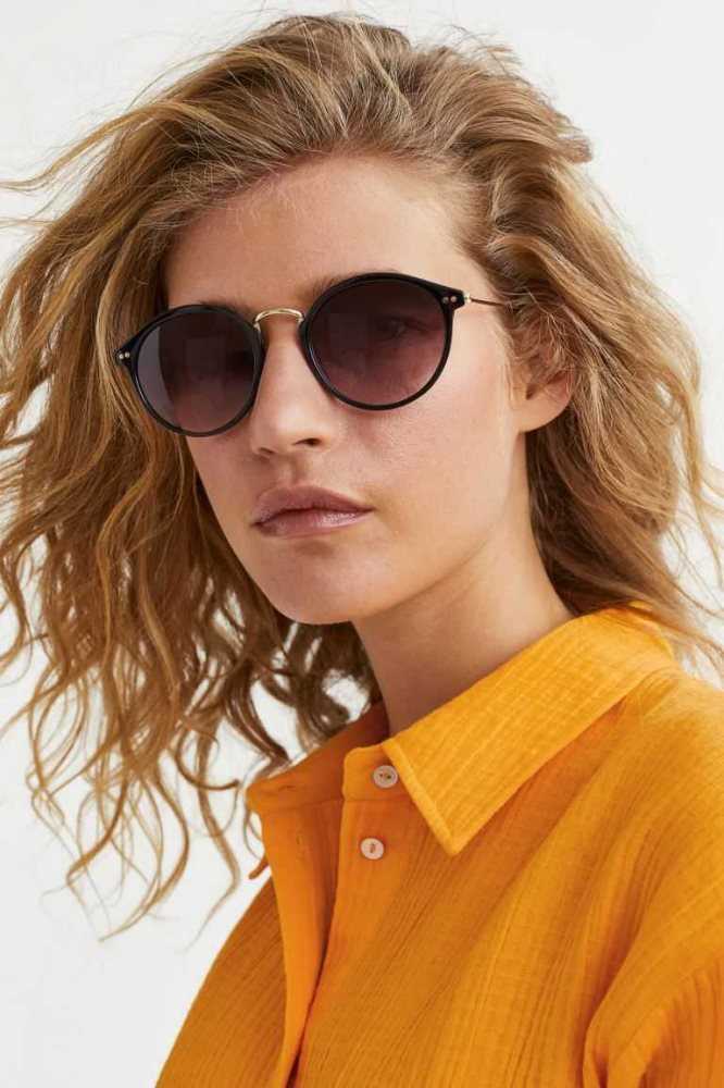 Lentes De Sol H&M Round Mujer Rosas Claro | 093548JHM