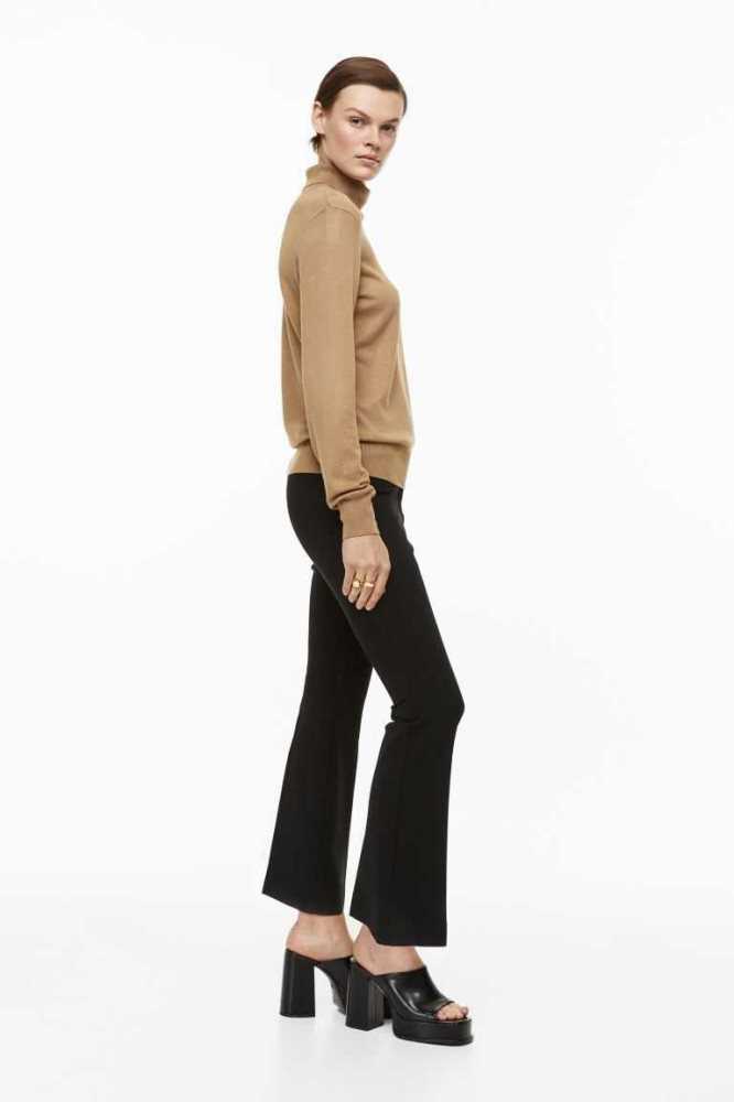 Pantalones H&M Ankle-length Mujer Negros | 456039IXK