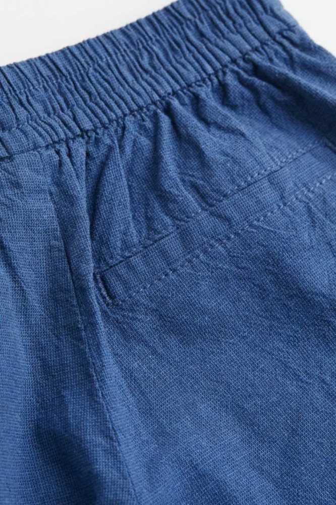 Pantalones H&M Directo Fit Niños Azul Marino Azules | 507983IXU