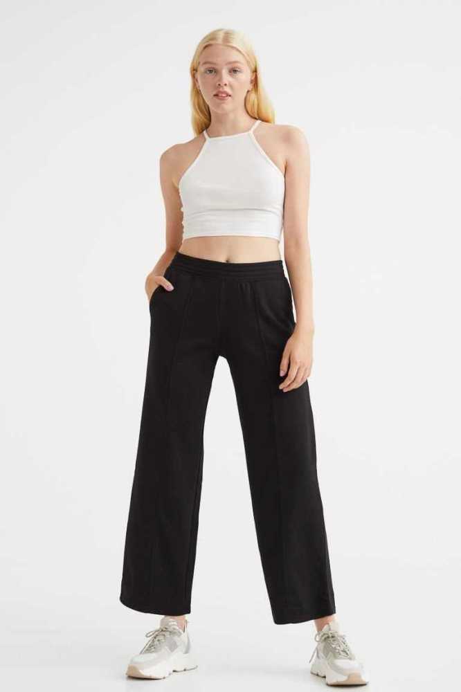 Pantalones H&M Directo-cut Joggers Mujer Morados Claro | 635029AWG