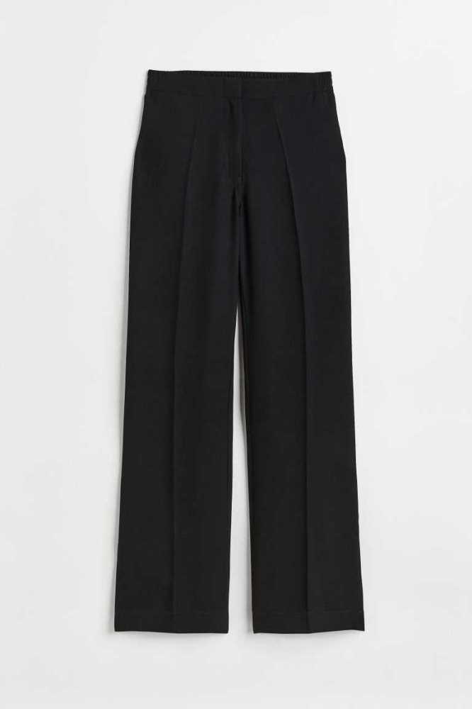 Pantalones H&M Directo trousers Mujer Negros | 271530XRH