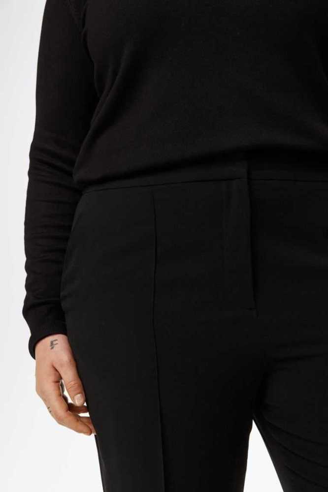 Pantalones H&M Dressy Joggers Mujer Negros | 120934QUY