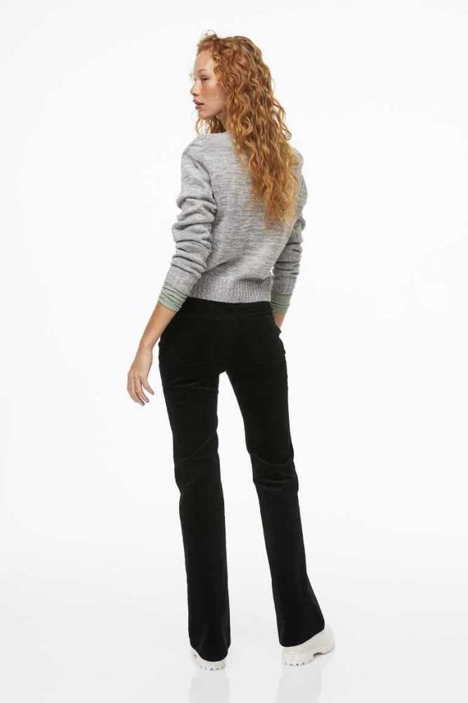 Pantalones H&M Flared Corduroy Mujer Rosas | 234957RMW