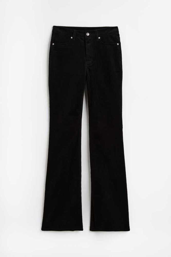 Pantalones H&M Flared Corduroy Mujer Rosas | 234957RMW