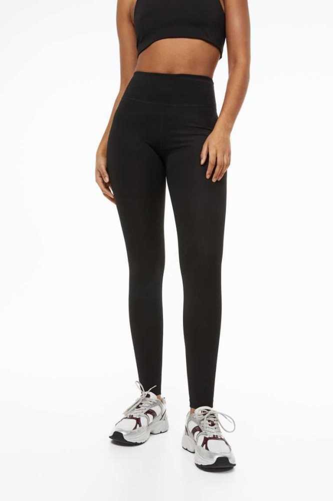 Pantalones H&M High Cintura Sports Leggings Mujer Turquesa Oscuro | 537284IAU