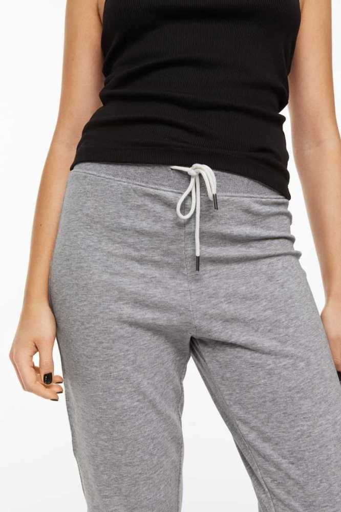 Pantalones H&M Jersey Joggers Mujer Rosas Claro | 903215RST