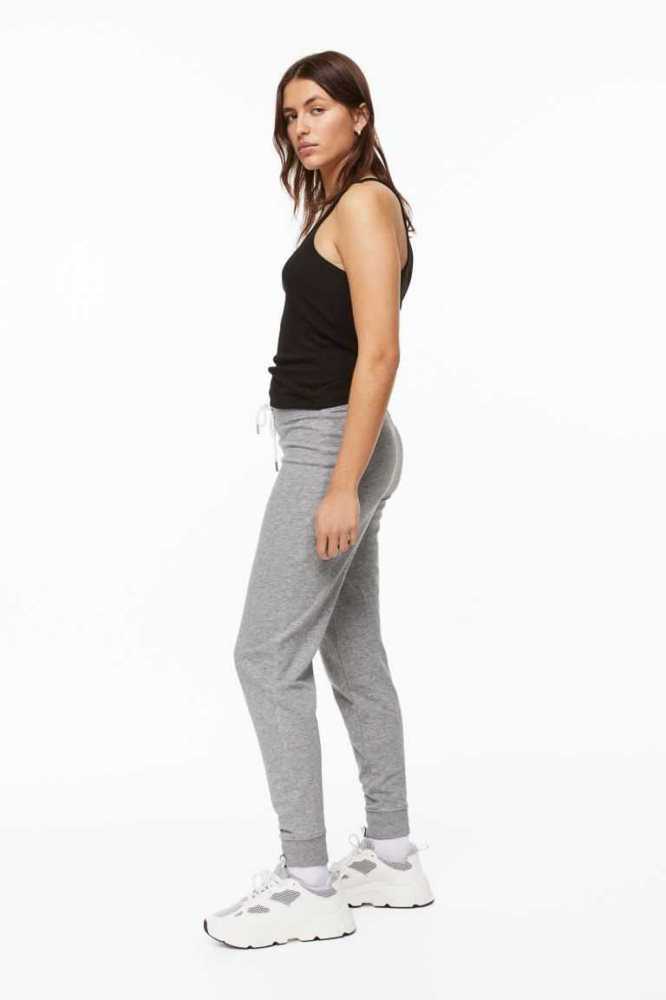 Pantalones H&M Jersey Joggers Mujer Rosas Claro | 903215RST