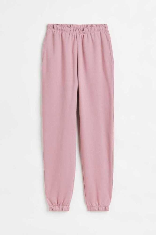 Pantalones H&M Joggers Mujer Rosas | 063841OSF