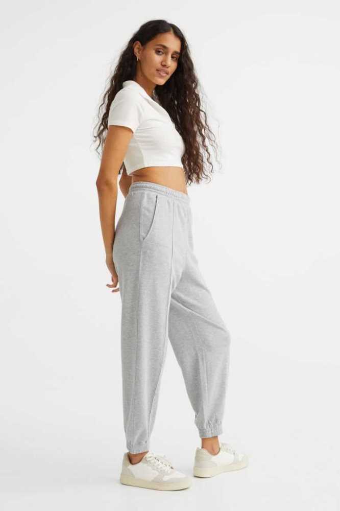 Pantalones H&M Oversized Joggers Mujer Morados Claro | 076413YIX