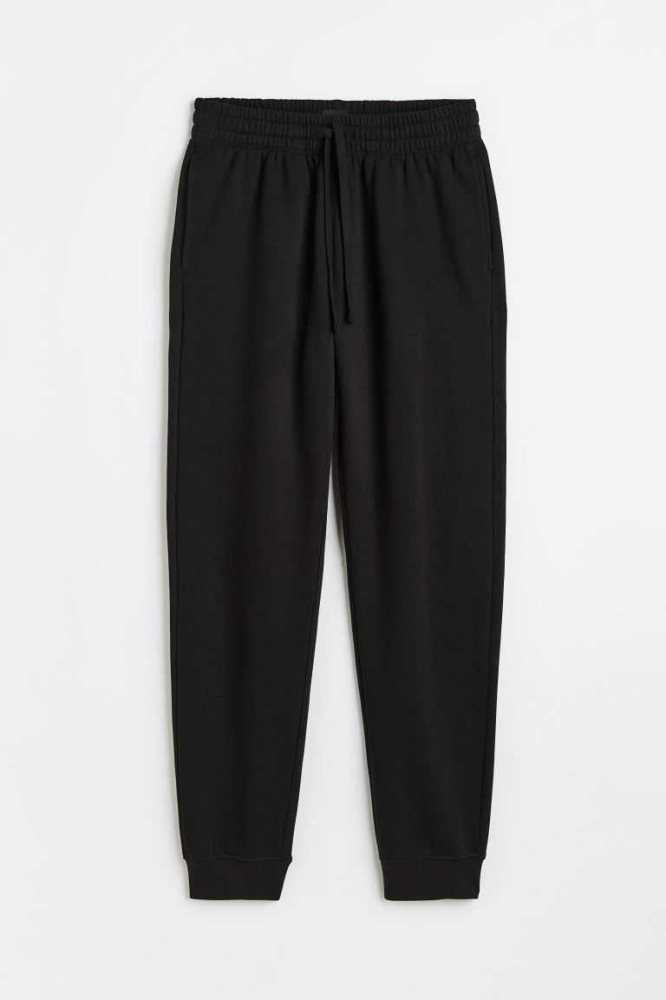 Pantalones H&M Regular Fit Hombre Negros | 176283OBL