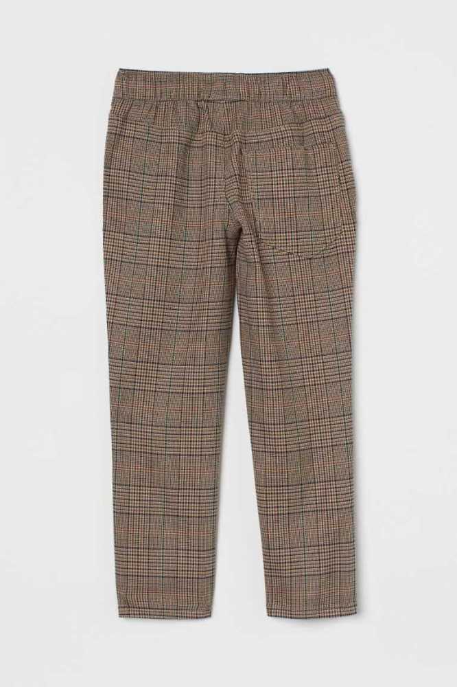 Pantalones H&M Relaxed Fit Pull-on Niños Marrom Claro | 507286EVK