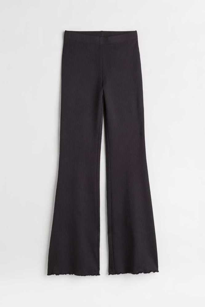 Pantalones H&M Rib-knit Mujer Marrom Oscuro | 650782SUE