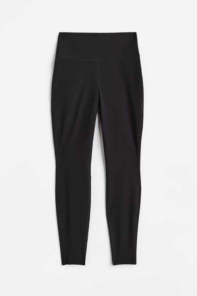 Pantalones H&M Shaping Sports Leggings Mujer Negros | 583472FUY