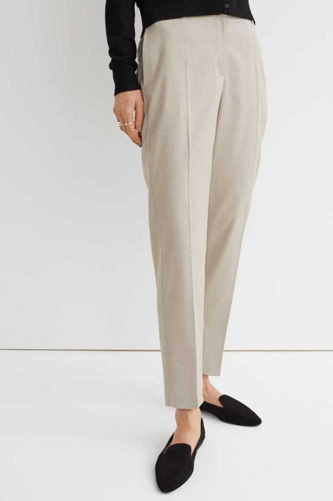 Pantalones H&M Slacks Mujer Grises | 241058XRK