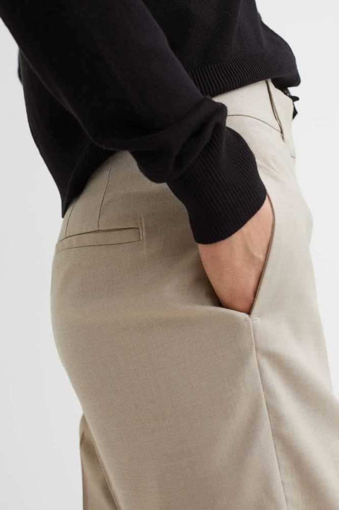 Pantalones H&M Slacks Mujer Grises | 241058XRK