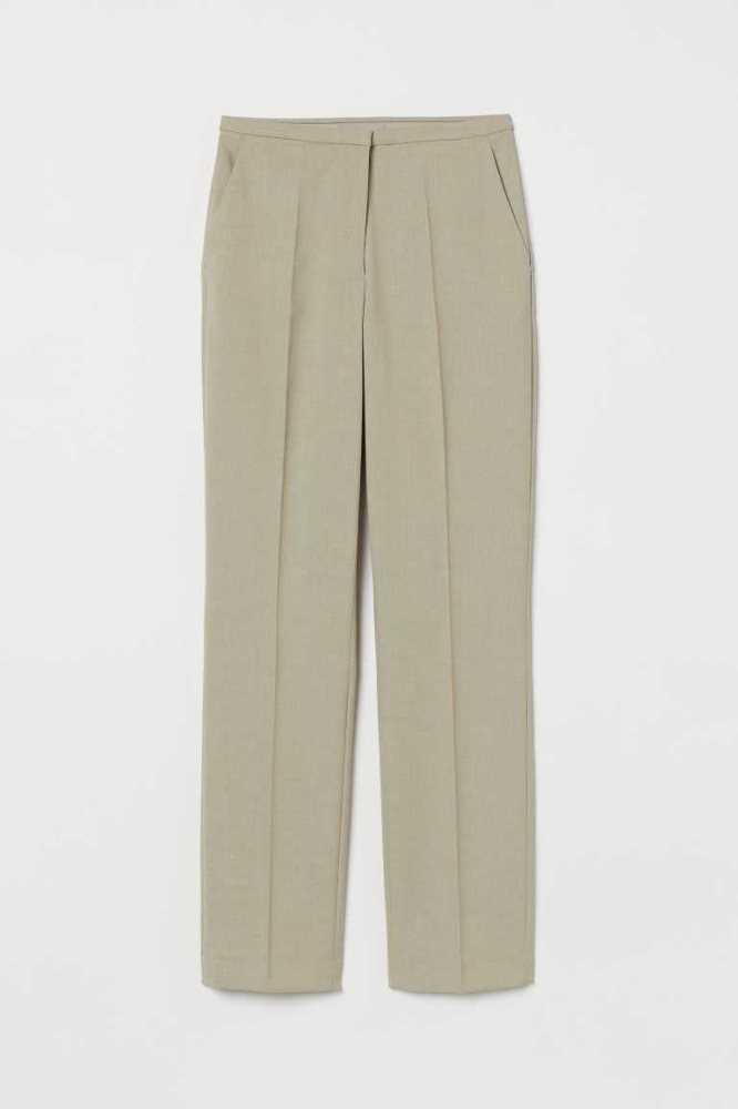 Pantalones H&M Slacks Mujer Negros | 489302DWX