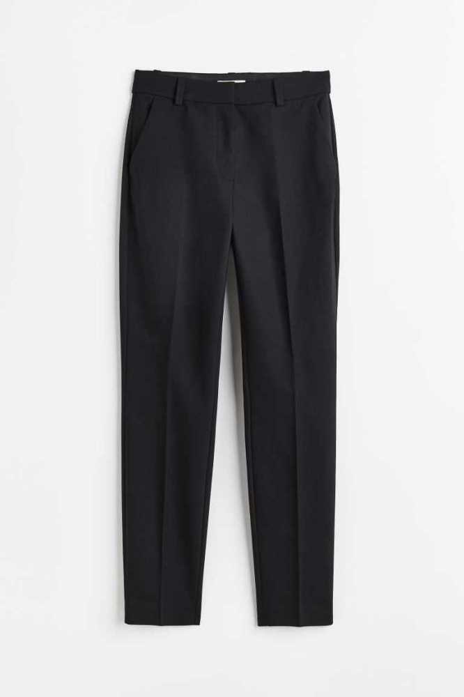 Pantalones H&M Slacks Mujer Negros | 574306CJK