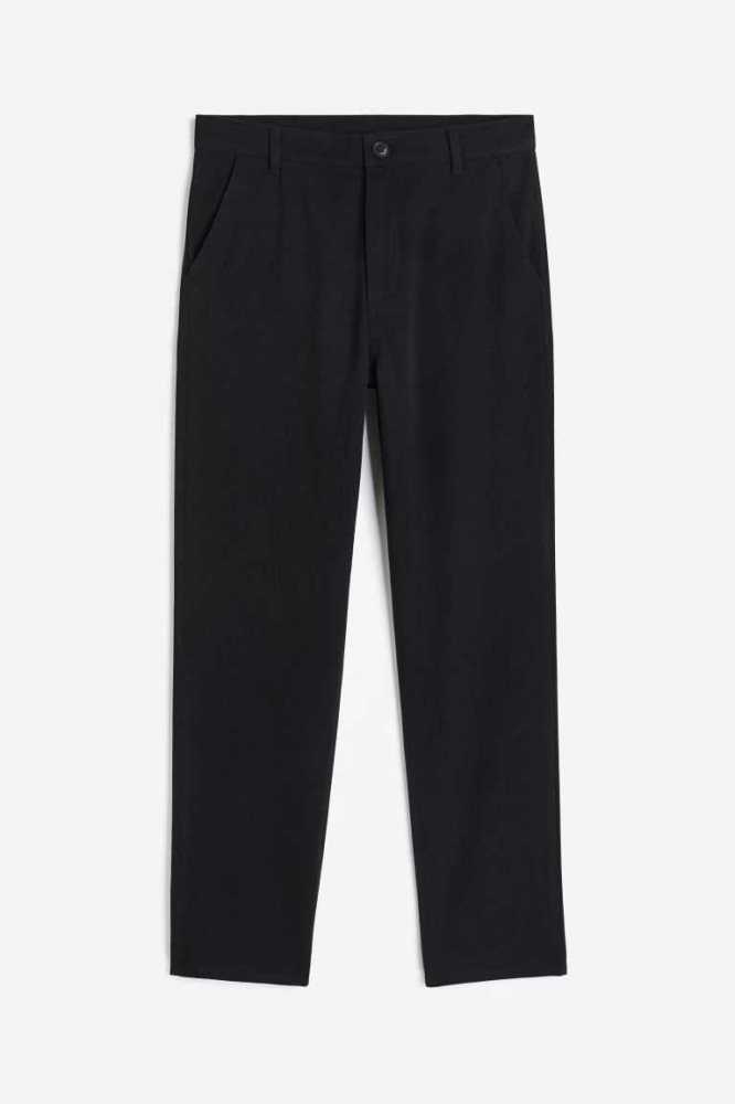 Pantalones H&M Slim Fit Chinos Niños Negros | 437019CHF