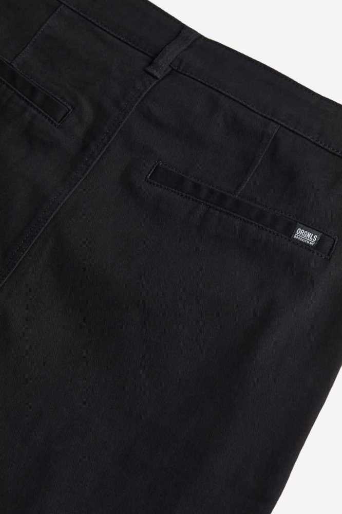 Pantalones H&M Slim Fit Chinos Niños Negros | 437019CHF