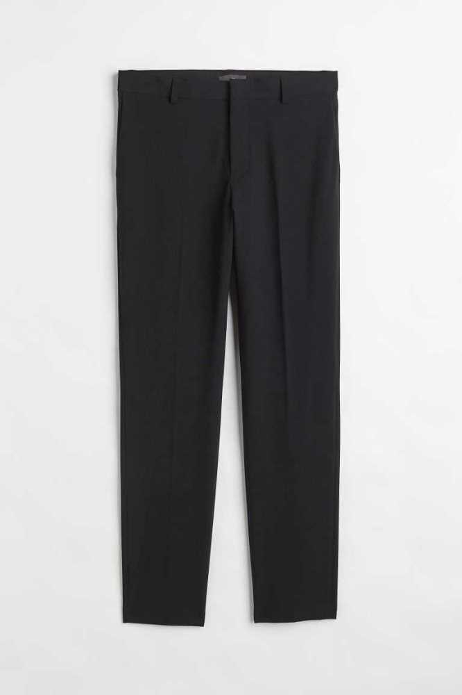 Pantalones H&M Slim Fit Hombre Azules Oscuro Marrom | 657310TOW