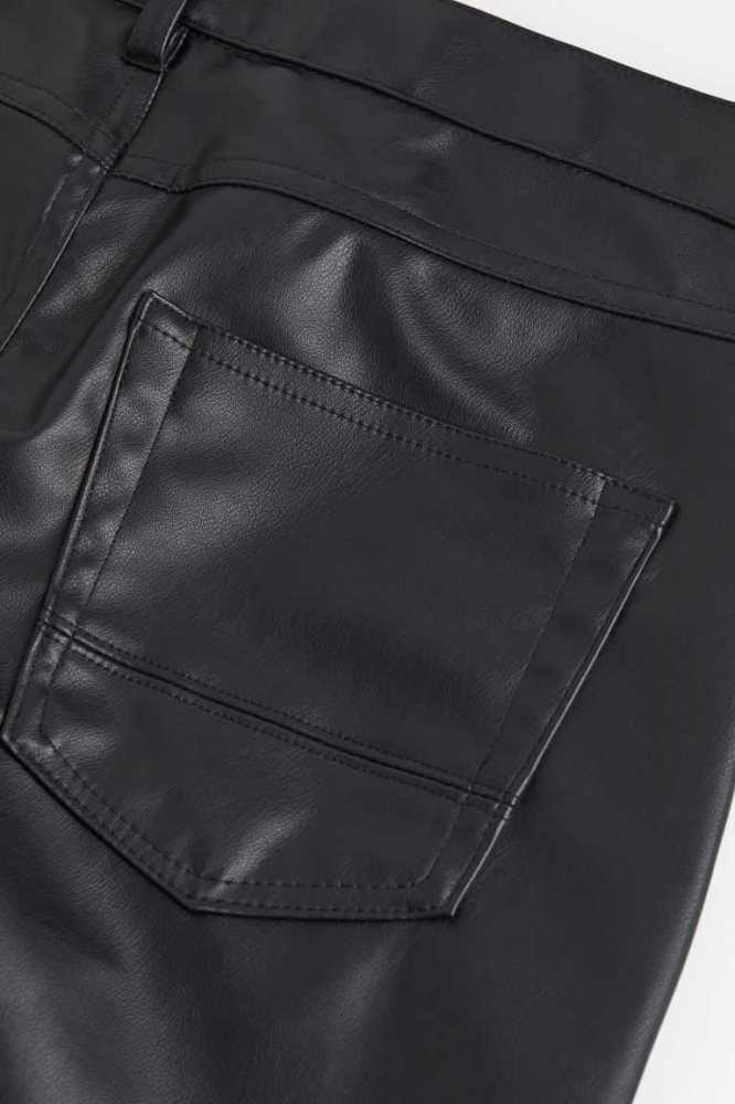 Pantalones H&M Slim Fit Hombre Negros | 853407ULW