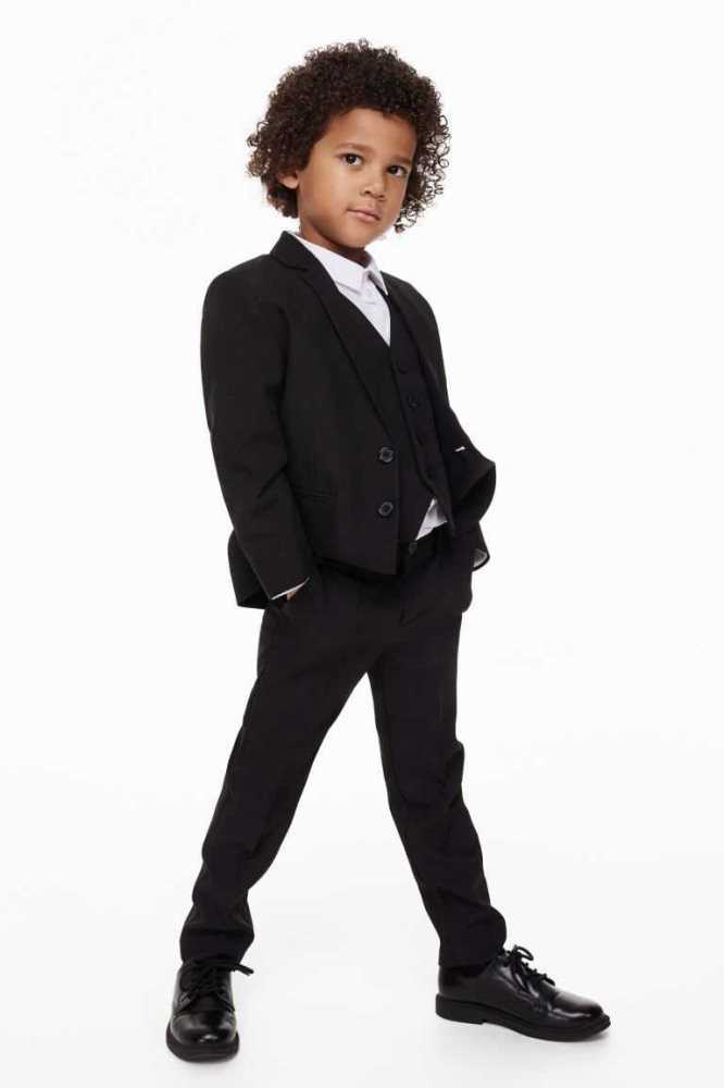 Pantalones H&M Suit Niños Negros | 245390ALW