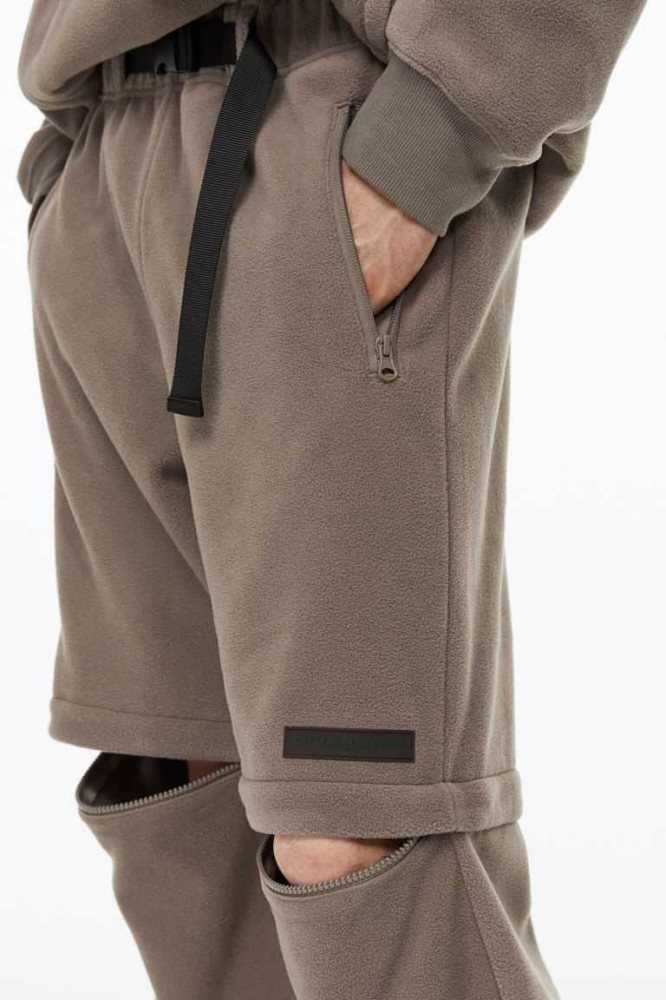 Pantalones H&M THERMOLITE Loose Fit Joggers Hombre Beige Oscuro | 579063FTZ