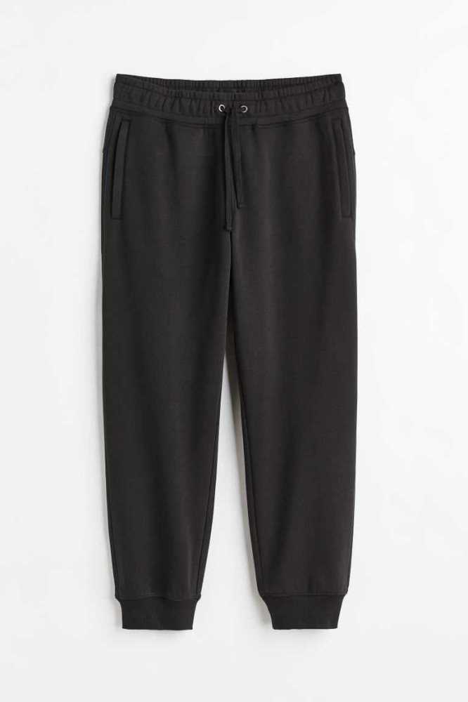 Pantalones H&M THERMOLITE Relaxed Fit Hombre Negros | 527084UGS