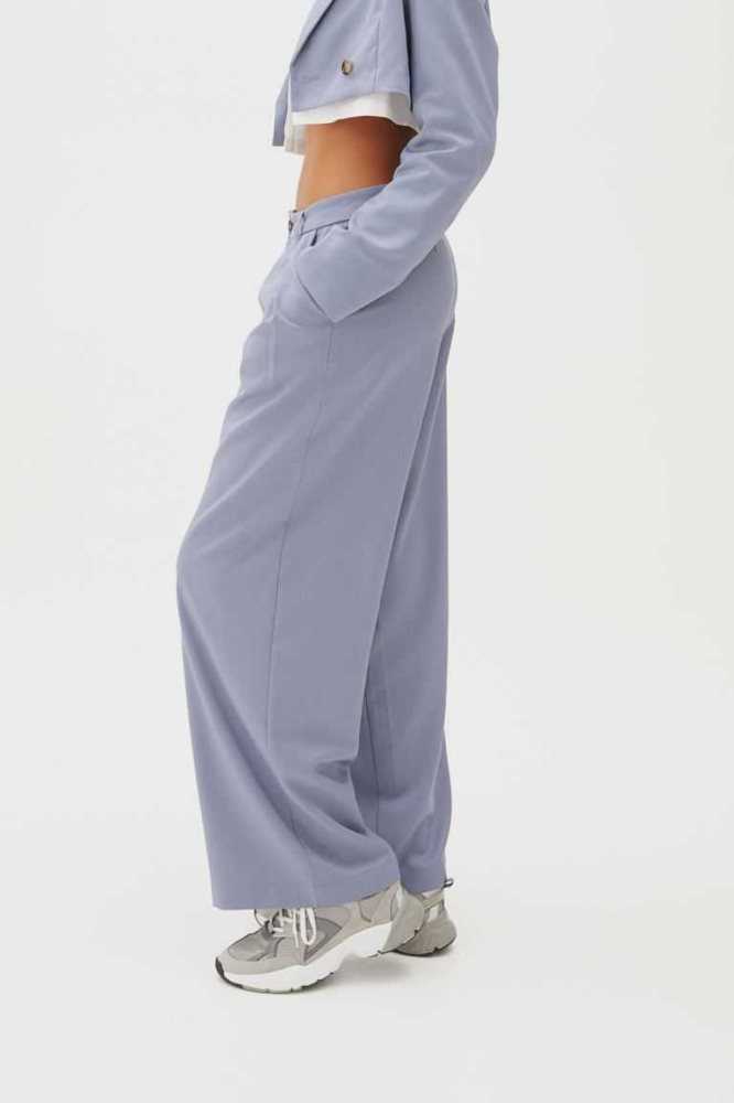 Pantalones H&M Vestido Mujer Azules | 693184GUZ