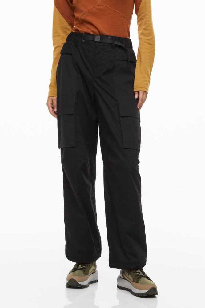 Pantalones H&M Warm Shell Mujer Negros | 921674HQA