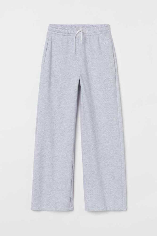 Pantalones Jogger H&M Anchos-leg Niños Turquesa | 652108RDF