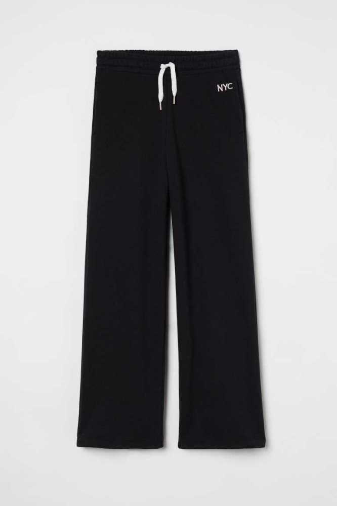 Pantalones Jogger H&M Anchos-leg Niños Turquesa | 652108RDF