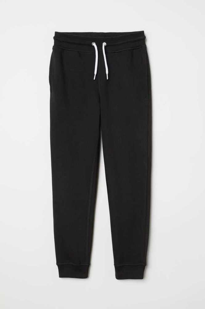 Pantalones Jogger H&M Brushed-inside Niños Verdes Oscuro | 243698ZJP