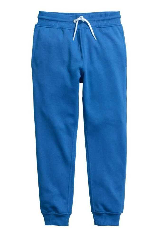 Pantalones Jogger H&M Brushed-inside Niños Verdes Oscuro | 243698ZJP