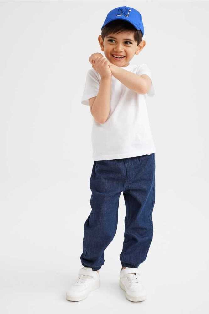 Pantalones Jogger H&M Denim Niños Azules | 506724OYE