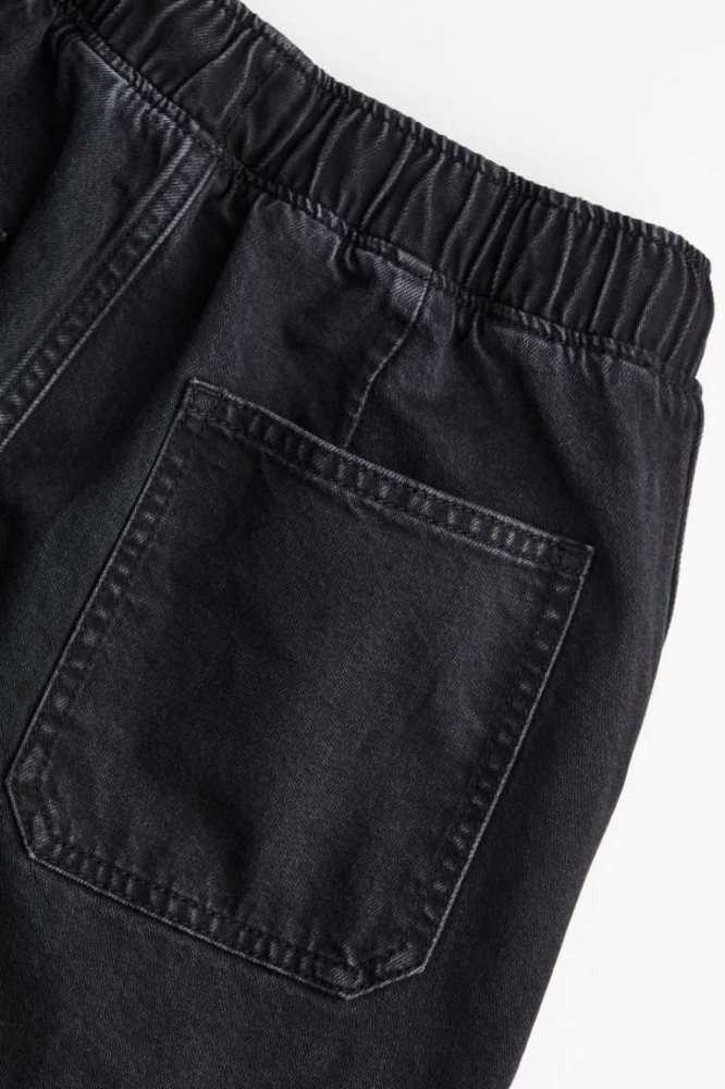 Pantalones Jogger H&M Denim Niños Azules Oscuro | 673429MHZ