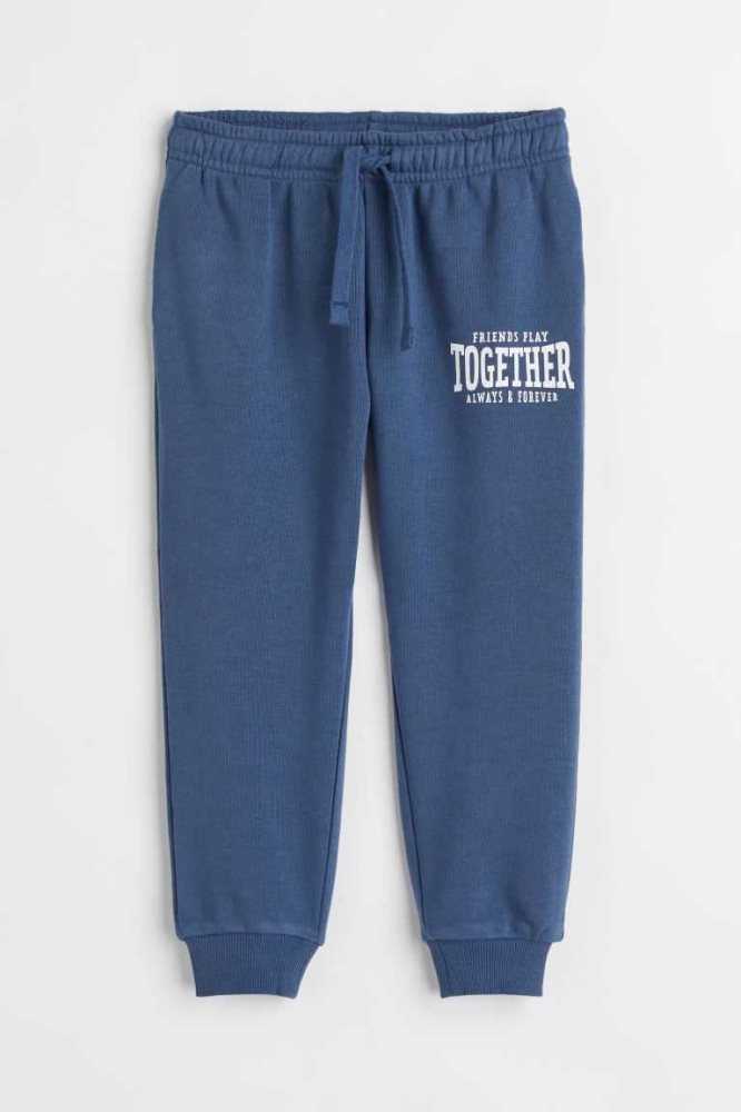 Pantalones Jogger H&M Loose Fit Niños Azules | 425680XDI