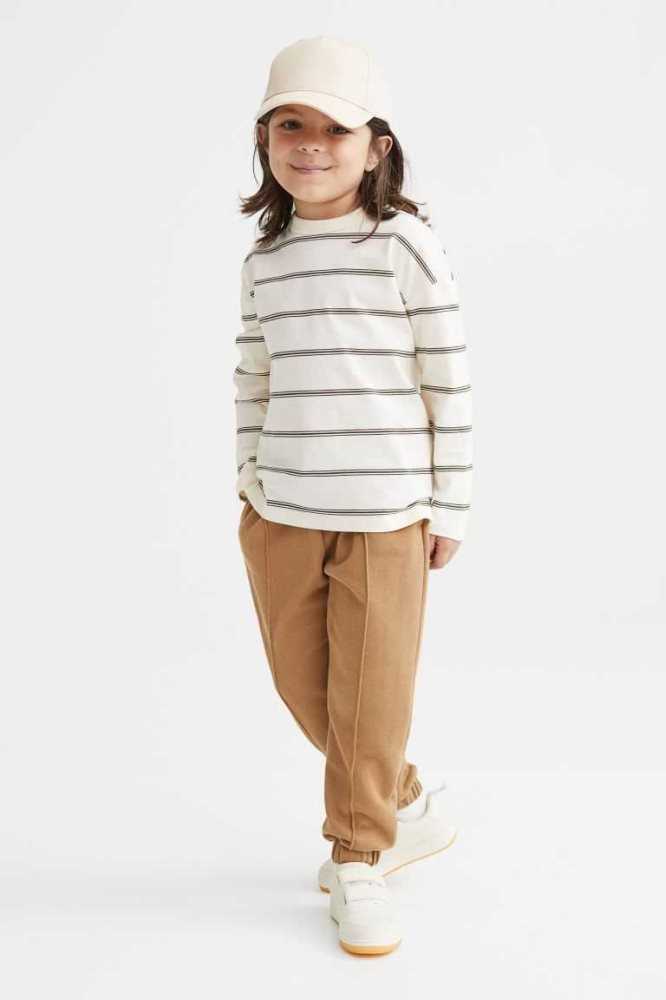 Pantalones Jogger H&M Niños Beige Oscuro | 819653VUE