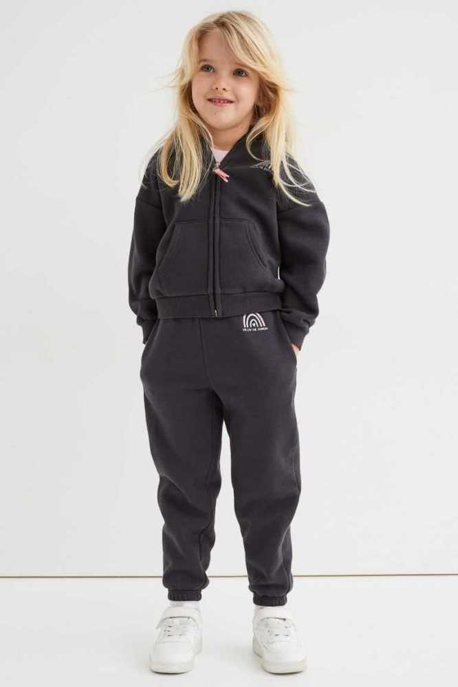 Pantalones Jogger H&M Niños Morados | 536427EZY