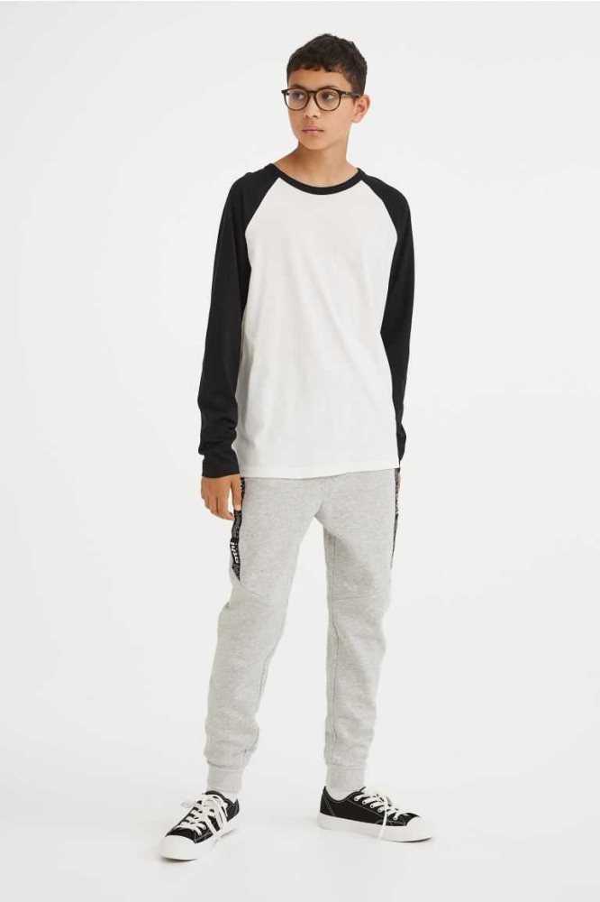 Pantalones Jogger H&M Niños Negros | 142780JXP