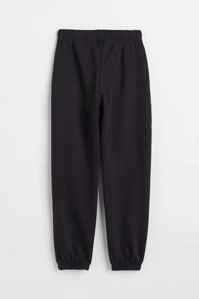 Pantalones Jogger H&M Niños Negros | 450729ZUV