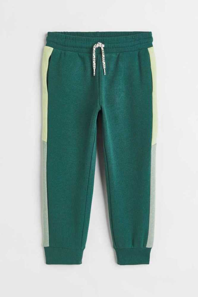 Pantalones Jogger H&M Niños Verdes Oscuro | 738065QJG